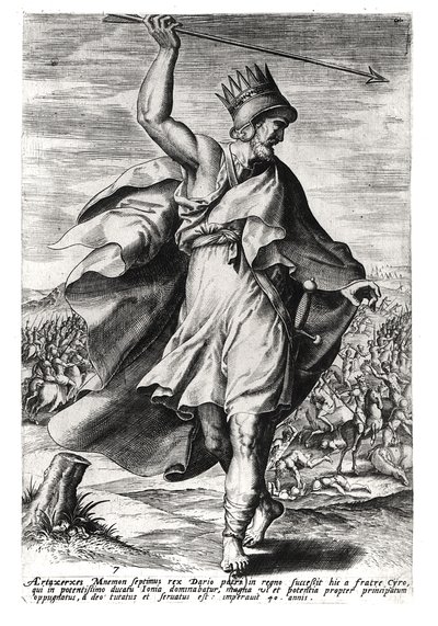 Artaxerxes II, King of Persia by French School